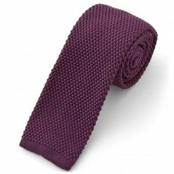 Tailor Toki Cravate violette tricotée