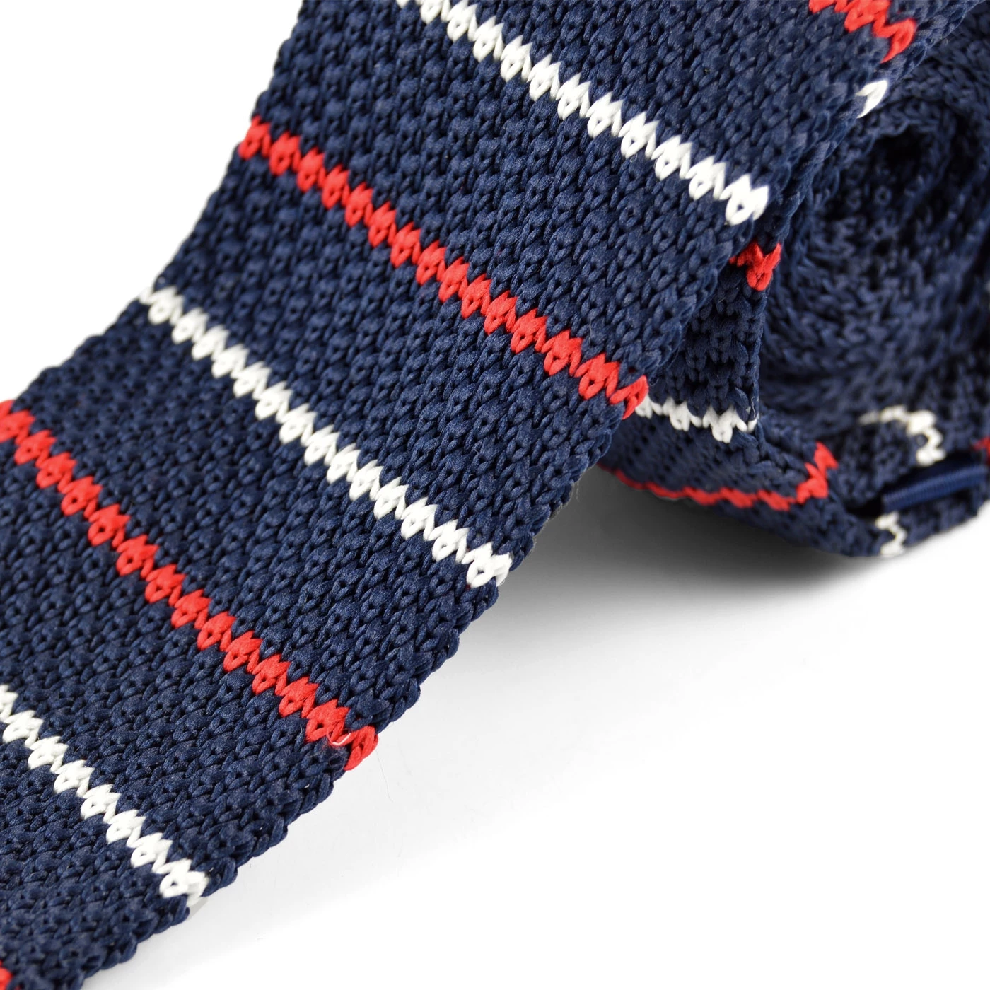 Tailor Toki Cravate tricotĂ©e motif Marine â Image 2