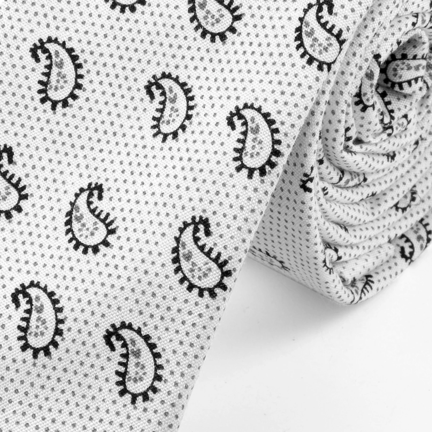 Tailor Toki Cravate blanche Ă design points â Image 2