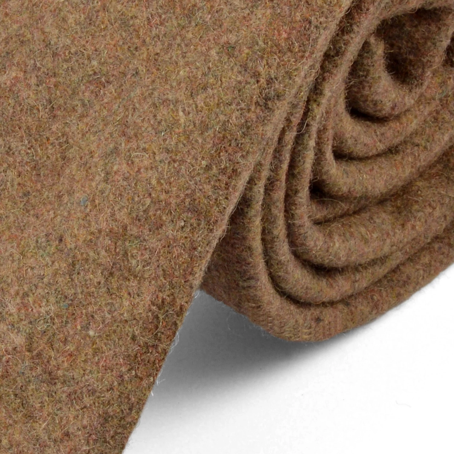 Tailor Toki Cravate marron clair fait main â Image 2