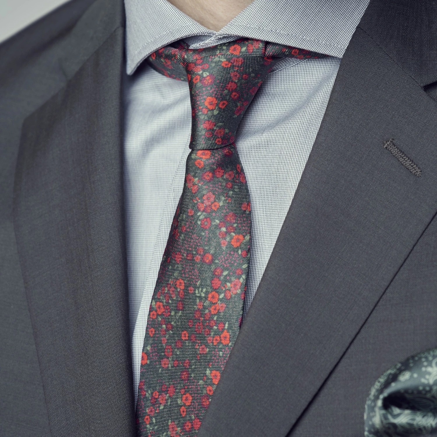 Bohemian Revolt Cravate Boho en soie Benson â Image 3