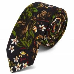 Tailor Toki Cravate Ă motif de fleurs des tropiques