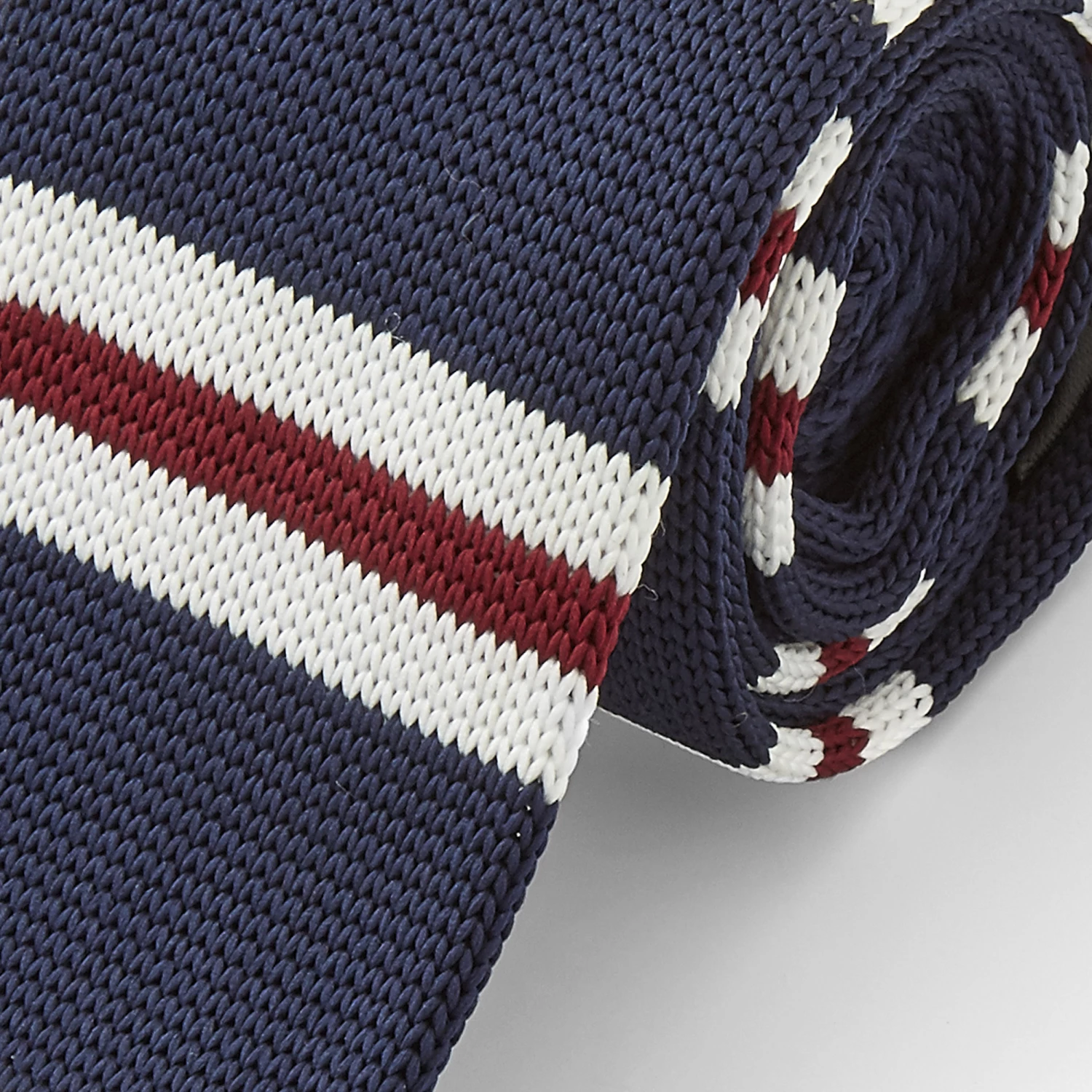 Tailor Toki Cravate tricotĂ©e bleu formel â Image 2