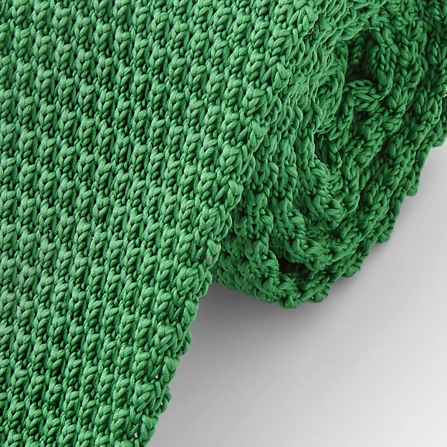 Tailor Toki Cravate vert citron tricotĂ©e â Image 2