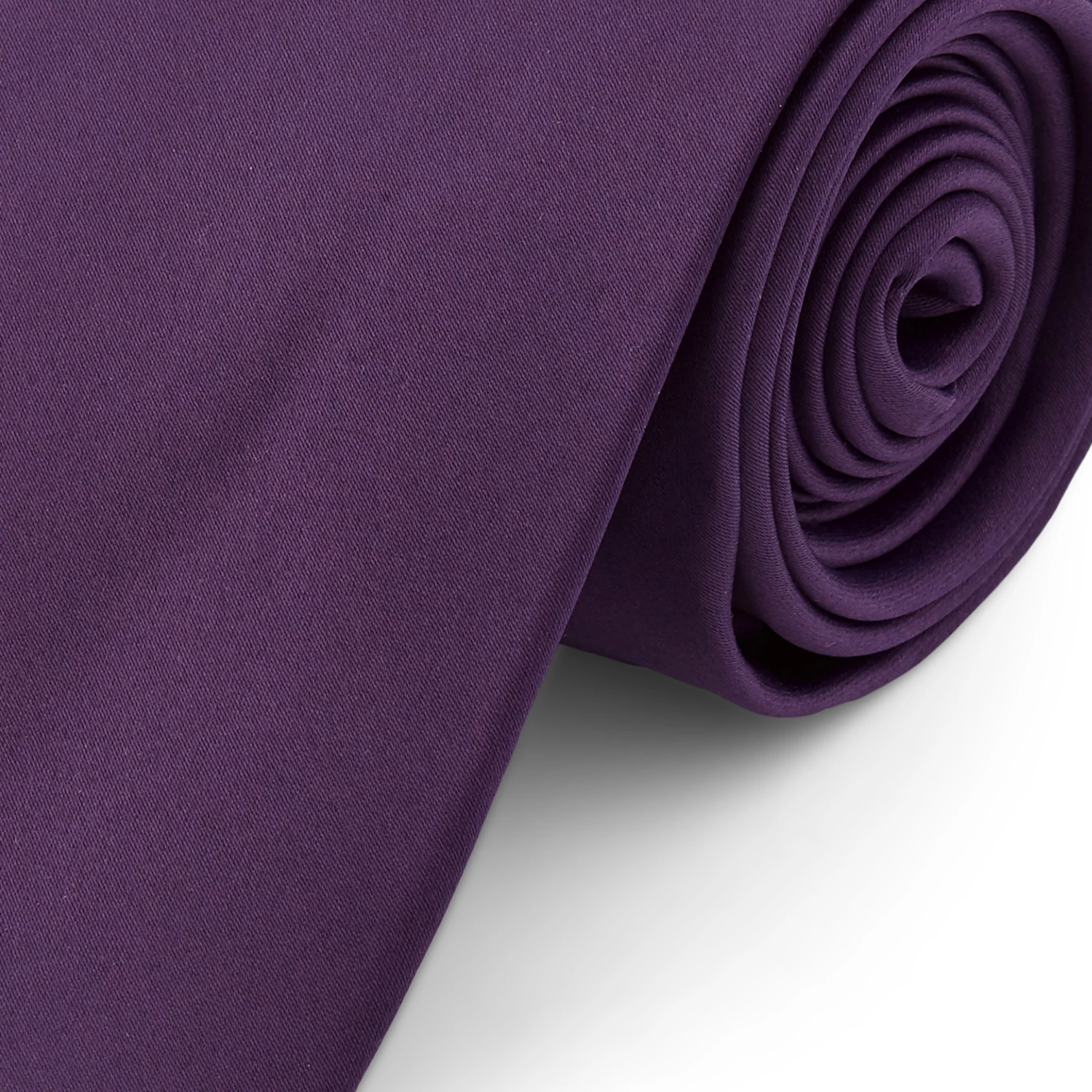 Trendhim Cravate classique 8 cm violet foncĂ© â Image 2