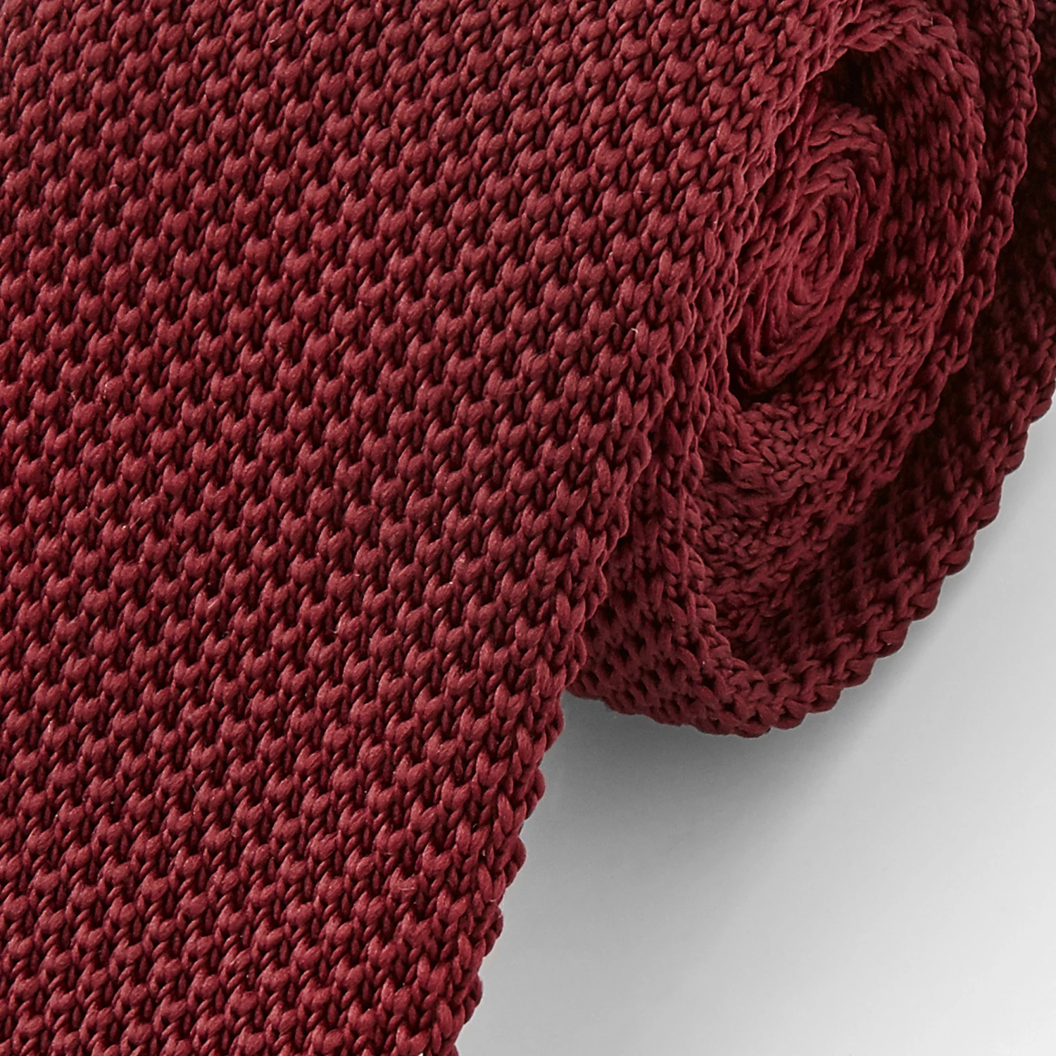 Tailor Toki Cravate acajou tricotĂ©e â Image 2