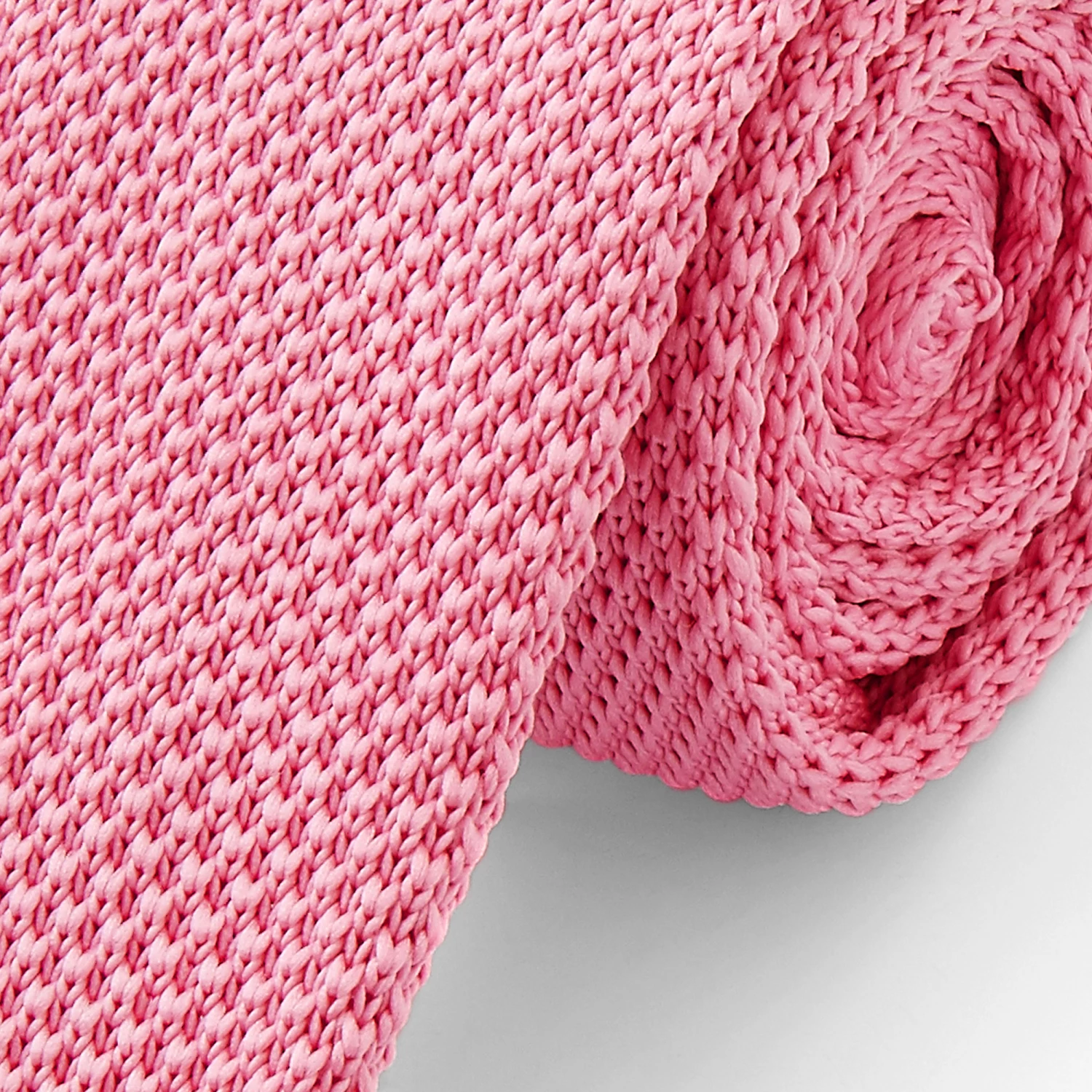 Tailor Toki Cravate" Hot Pink "tricotée – Image 2