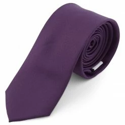Trendhim Cravate classique 6 cm violet foncé