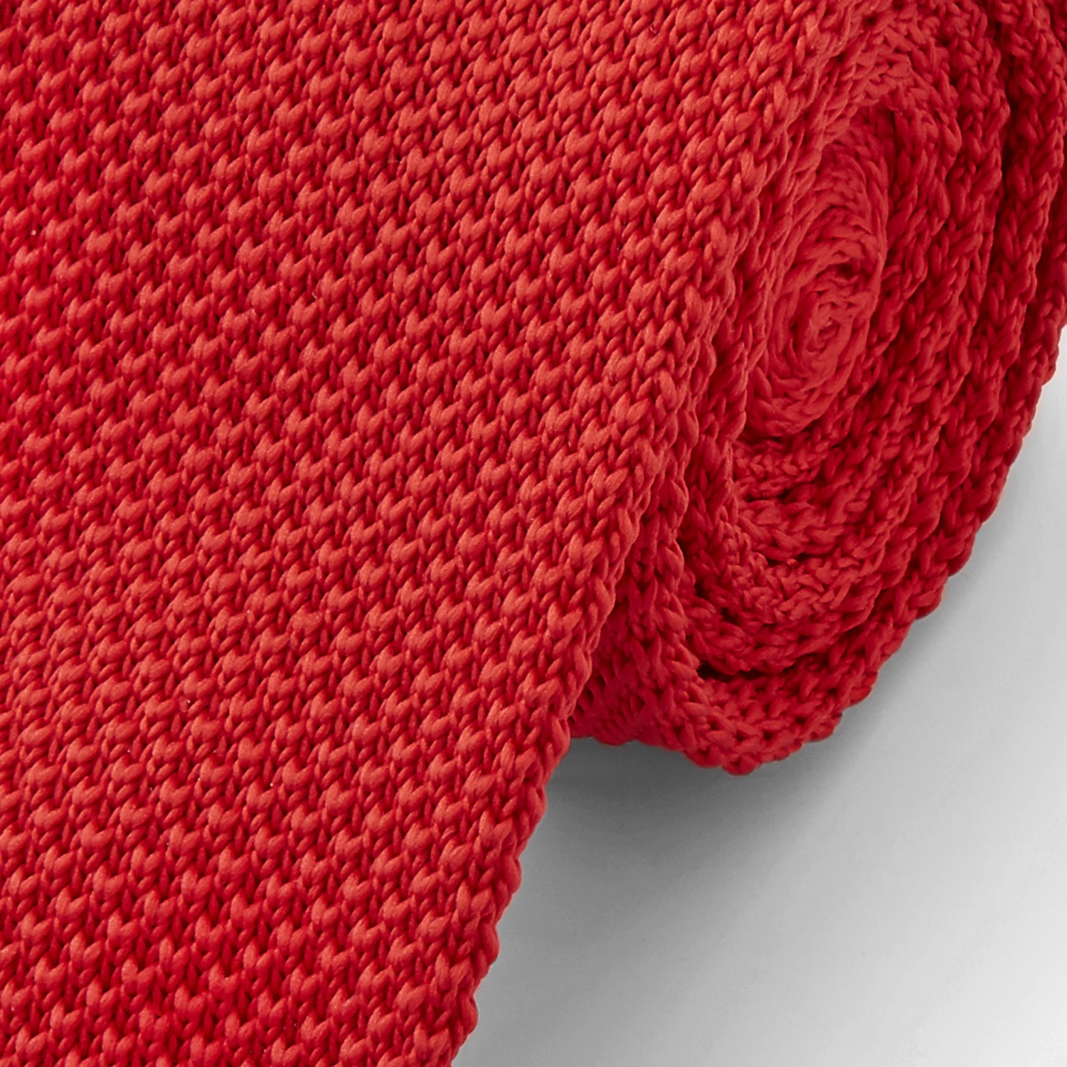 Tailor Toki Cravate rouge tricotĂ©e â Image 2