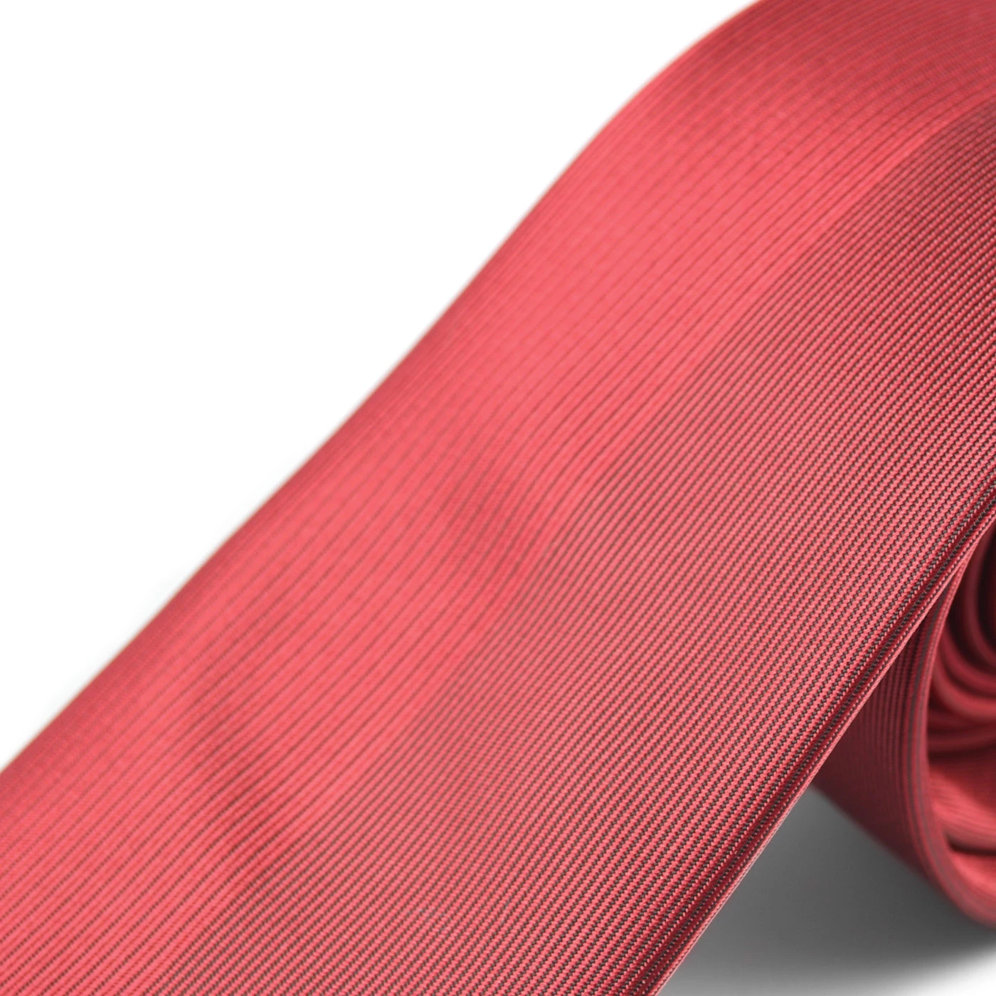 Tailor Toki Cravate rouge bicolore microfibre â Image 2