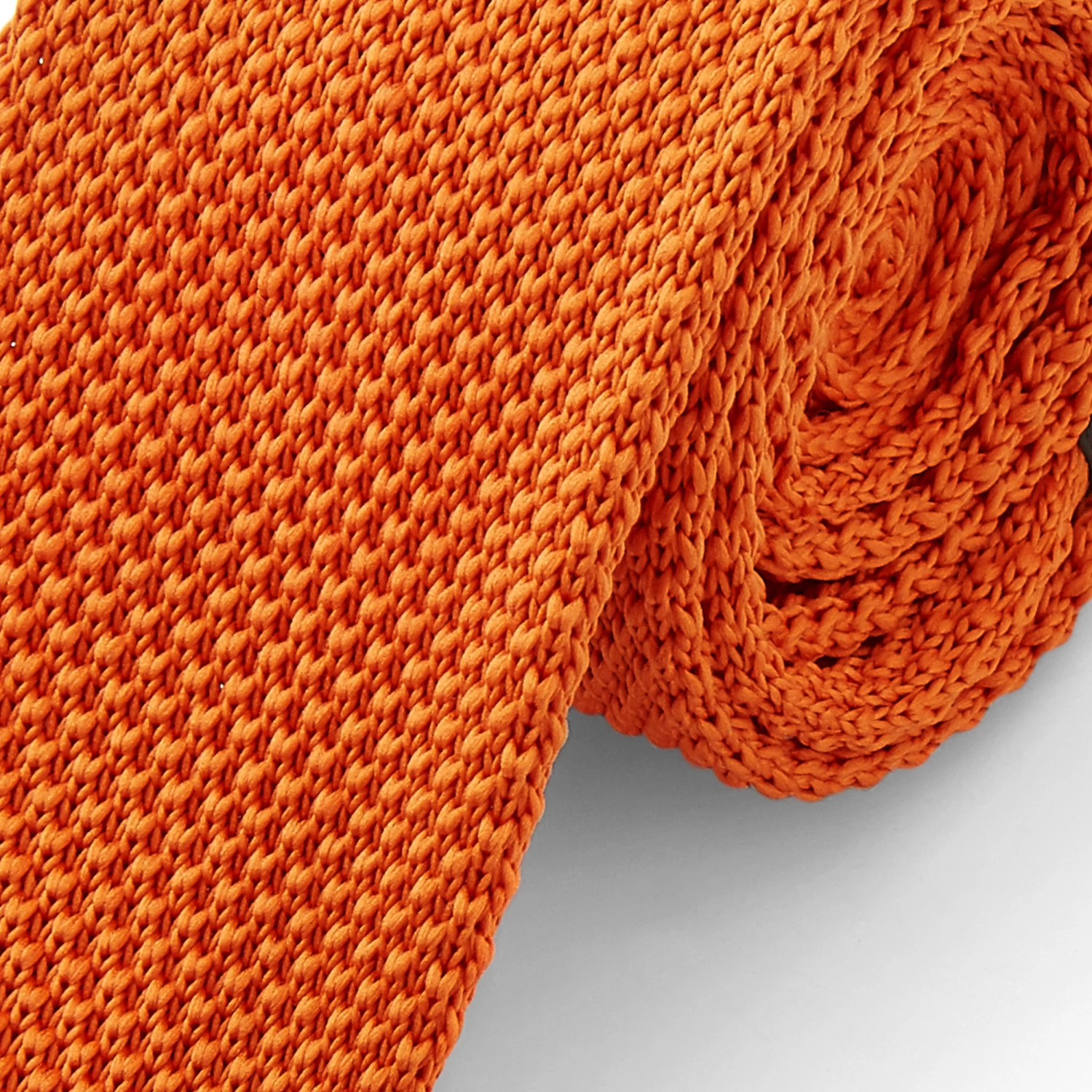 Tailor Toki Cravate orange tricotée – Image 2