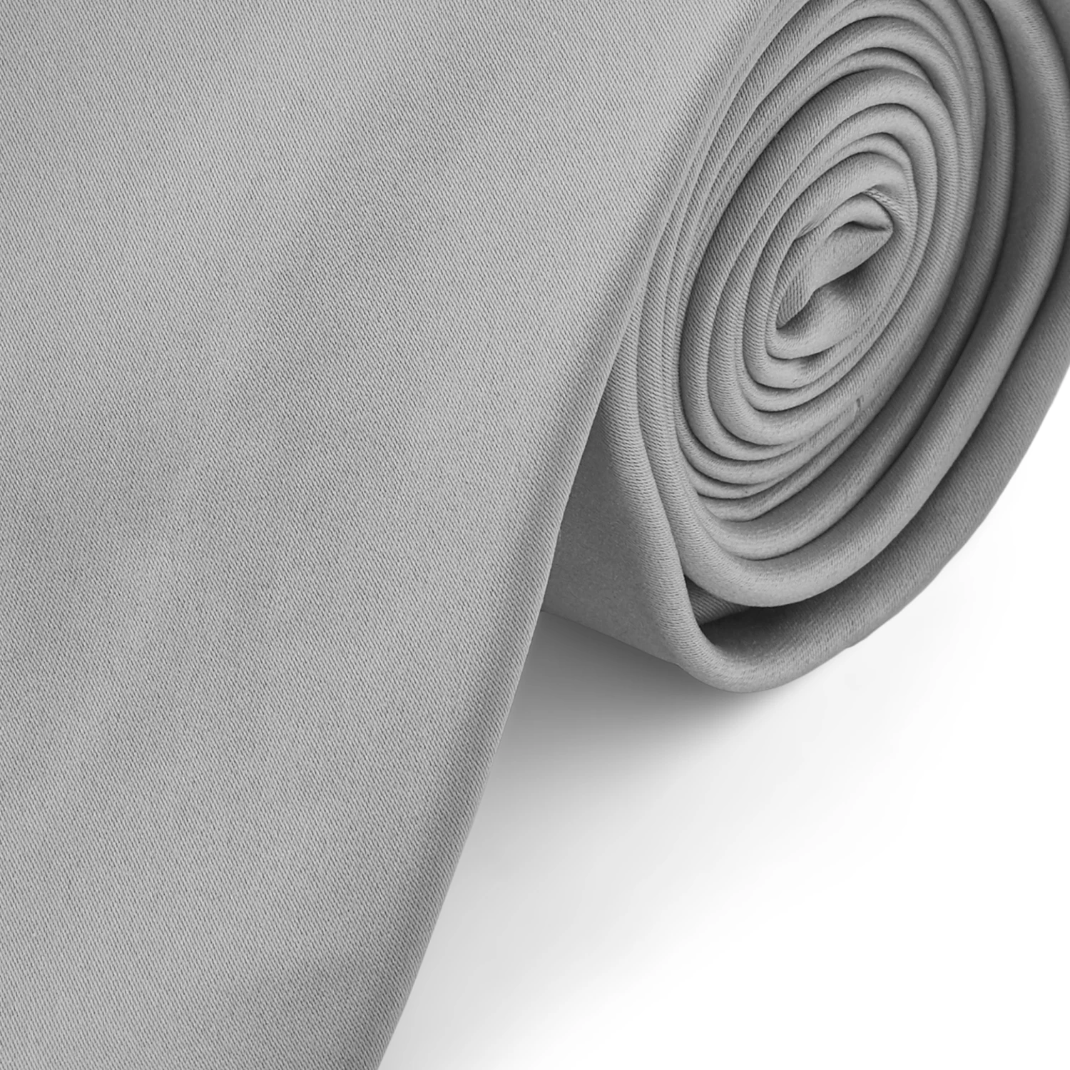 Trendhim Cravate classique 8 cm gris clair â Image 2