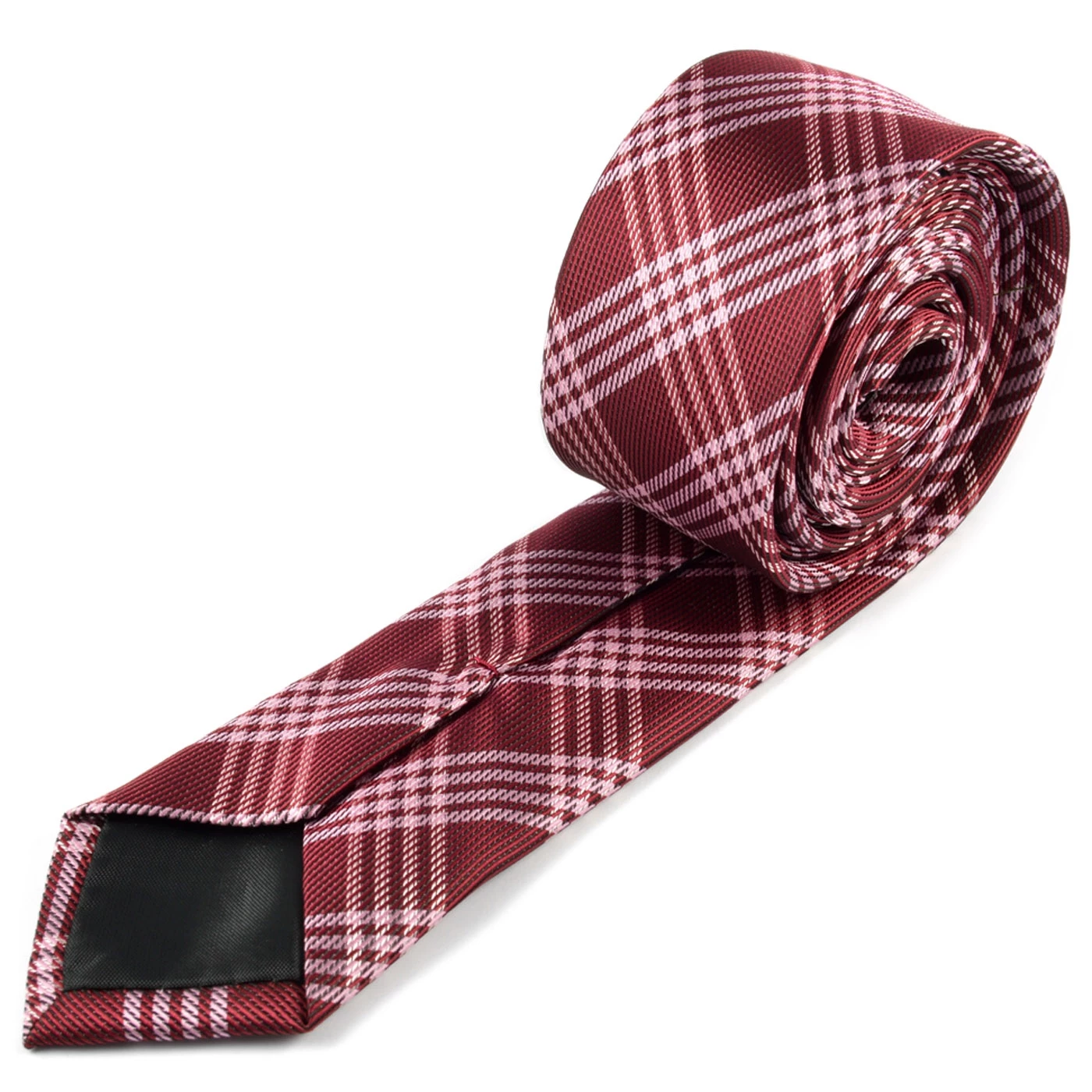 Tailor Toki Cravate rouge Ă carreaux â Image 3