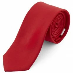 Trendhim Cravate classique rouge 6 cm