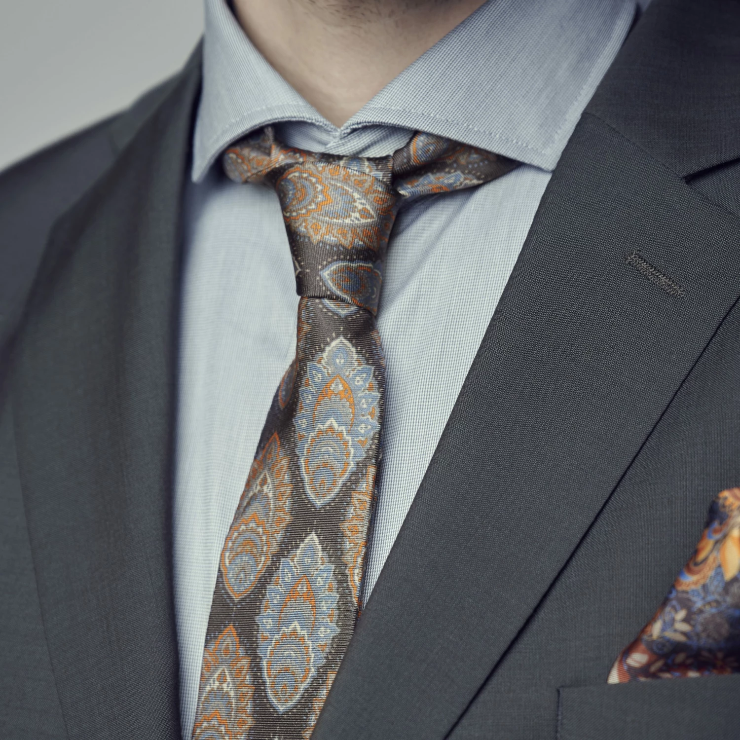 Bohemian Revolt Cravate Boho en soie Blair â Image 3