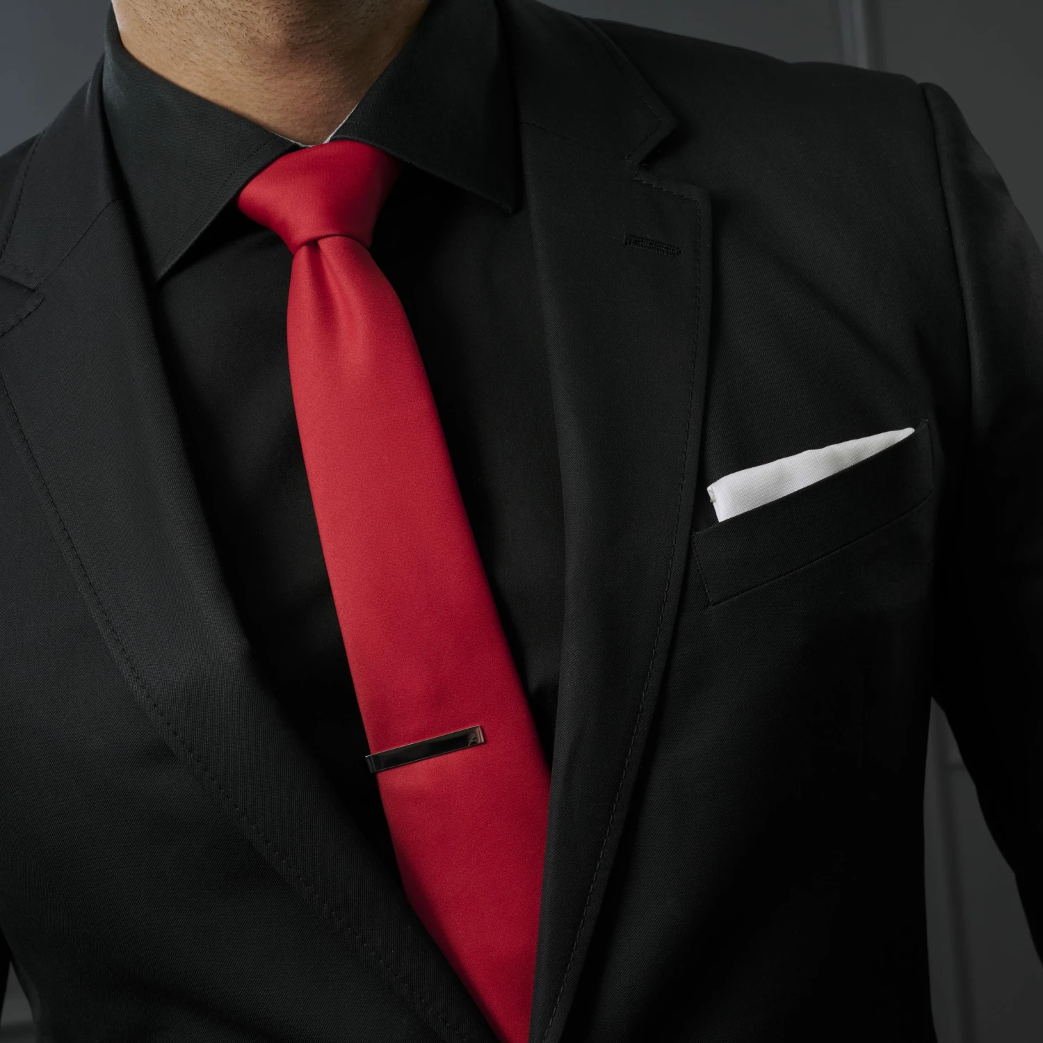 Trendhim Cravate classique rouge 8 cm â Image 3