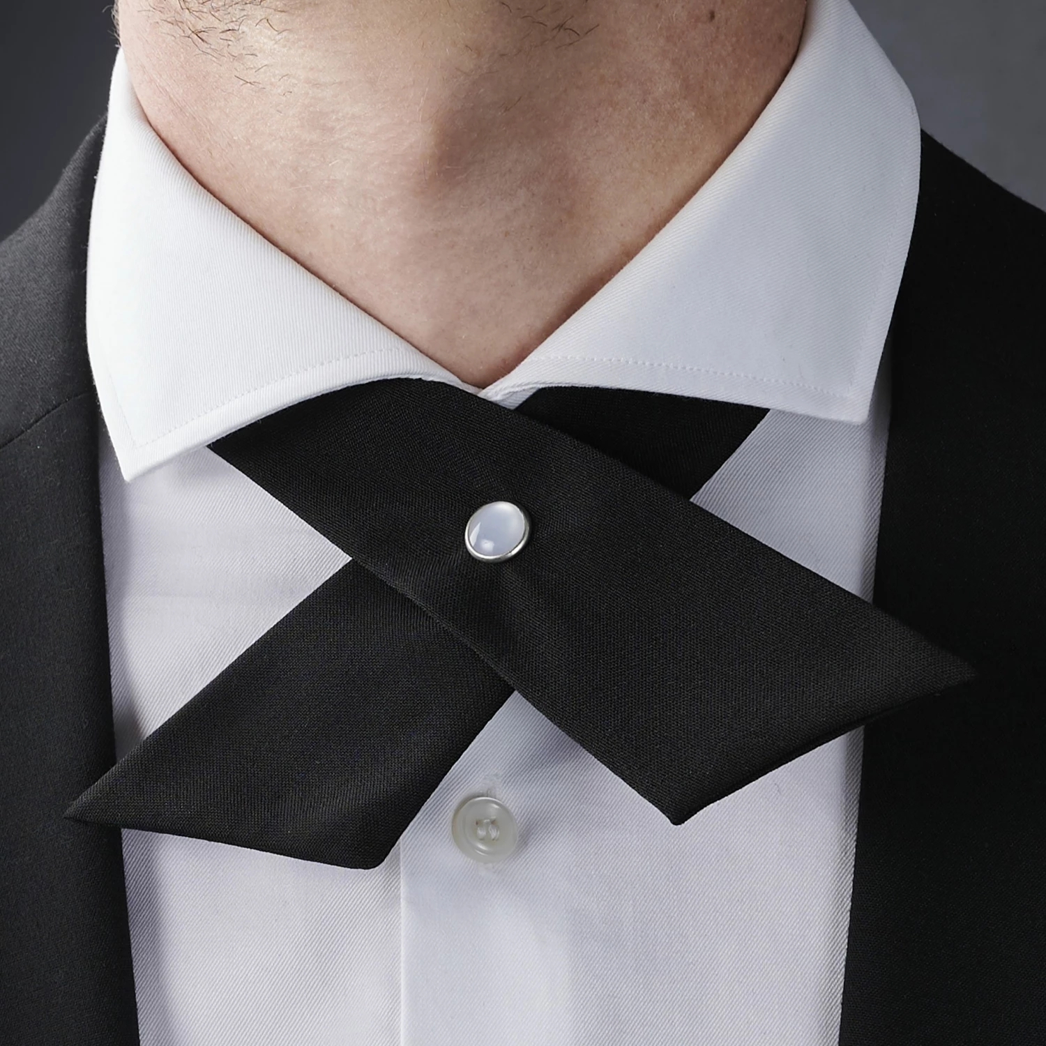 Trendhim Cravate croisĂ©e noire â Image 6