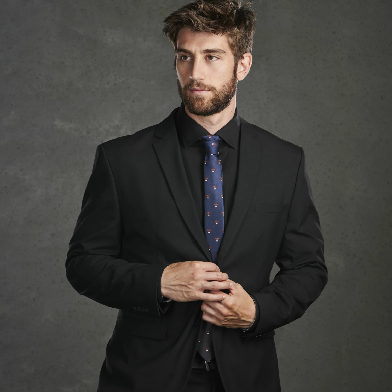 Tailor Toki Cravate "Petits chiens" – Image 4