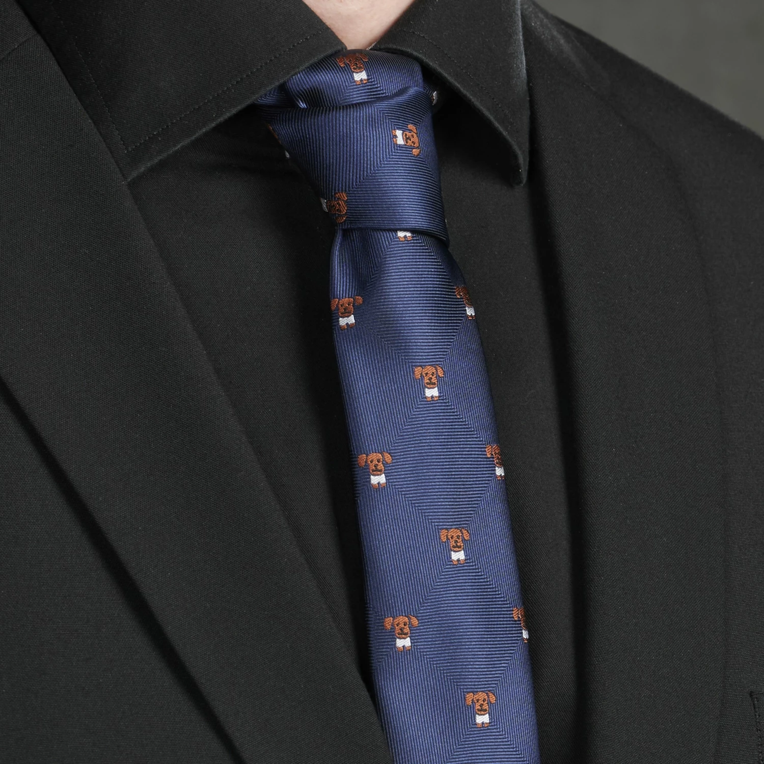 Tailor Toki Cravate "Petits chiens" – Image 5