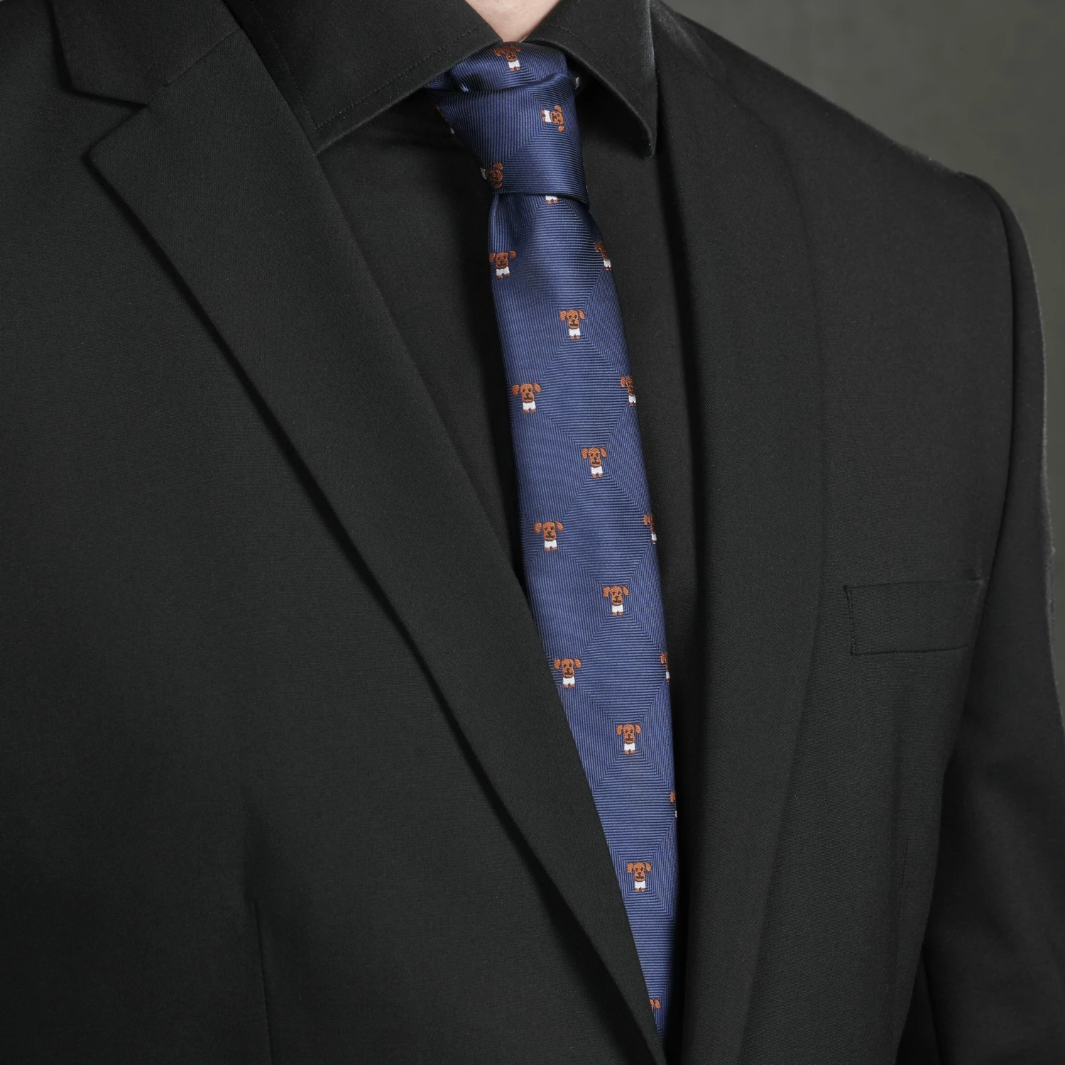 Tailor Toki Cravate "Petits chiens" – Image 3